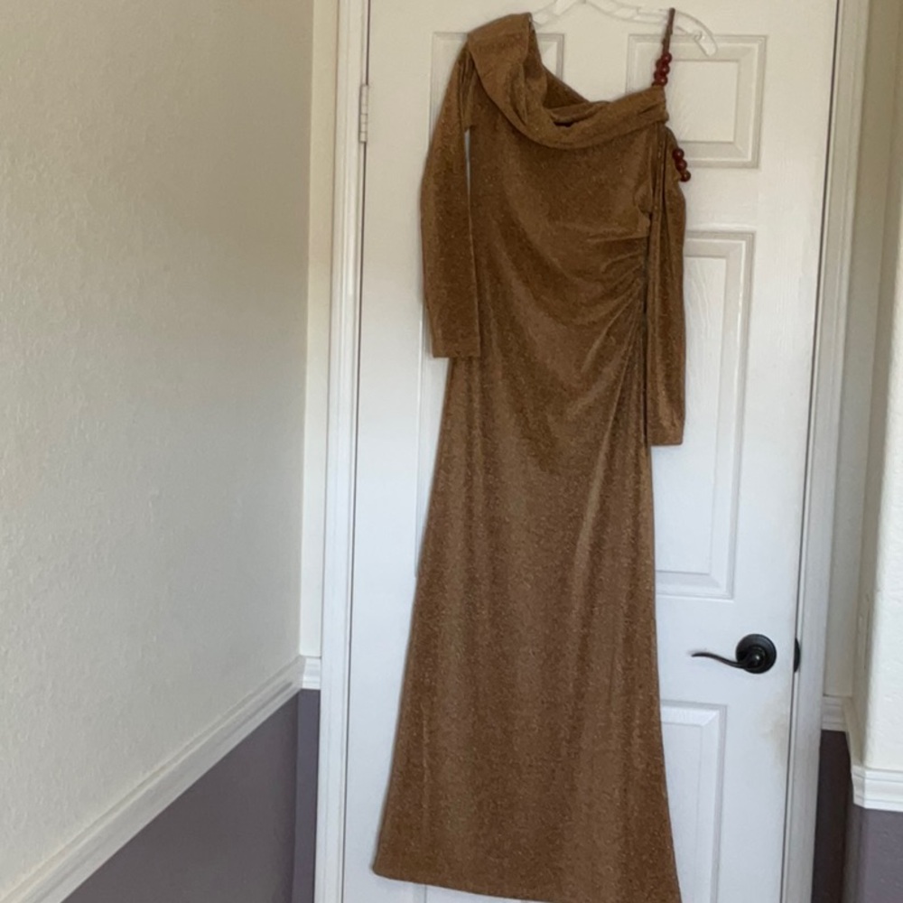 Significant Other Gia Knit Gown in Bronze-Size 4-NWT - Picture 5 of 7